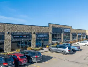 warehouse, flex industrial, office and showroom for lease in Southbend Business Park. Telsec Property Corp