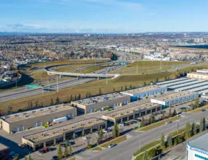 Flex Industrial Small Bay space for Lease in Southbend Business Park, SouthEast Calgary, Telsec Property