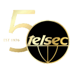 Telsec Property Corporation 50th Anniversary Logo