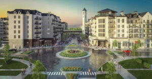 Main Street at Nostalgia Townlet