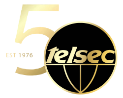 Telsec Property Corporation 50th Anniversary Logo